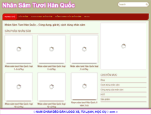 Tablet Screenshot of nhansamtuoihanquoc.com